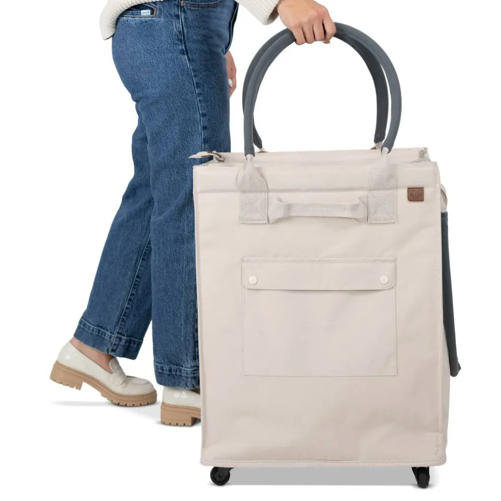 CleverMade® 90L XL Rolling Hauler Bag