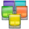 C-Line® Letter Size 7-Pocket Vertical Backpack File