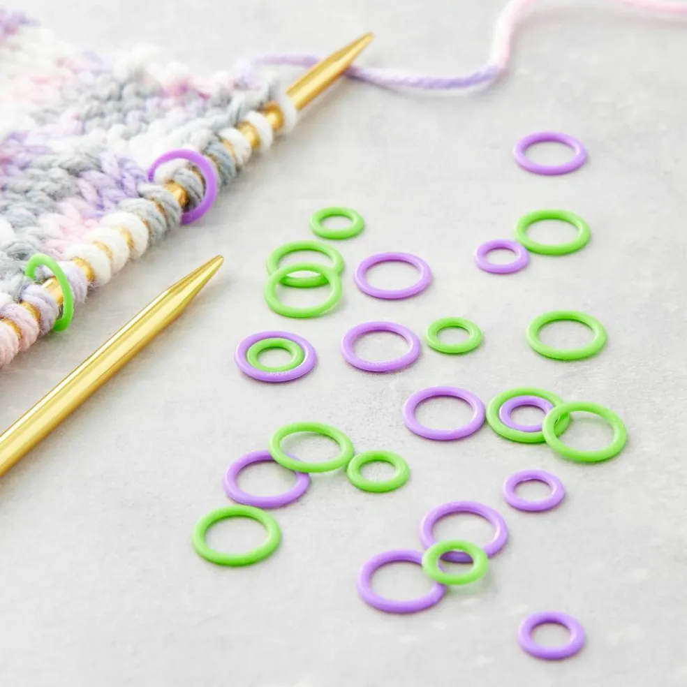 Clover Soft Stitch Ring Markers