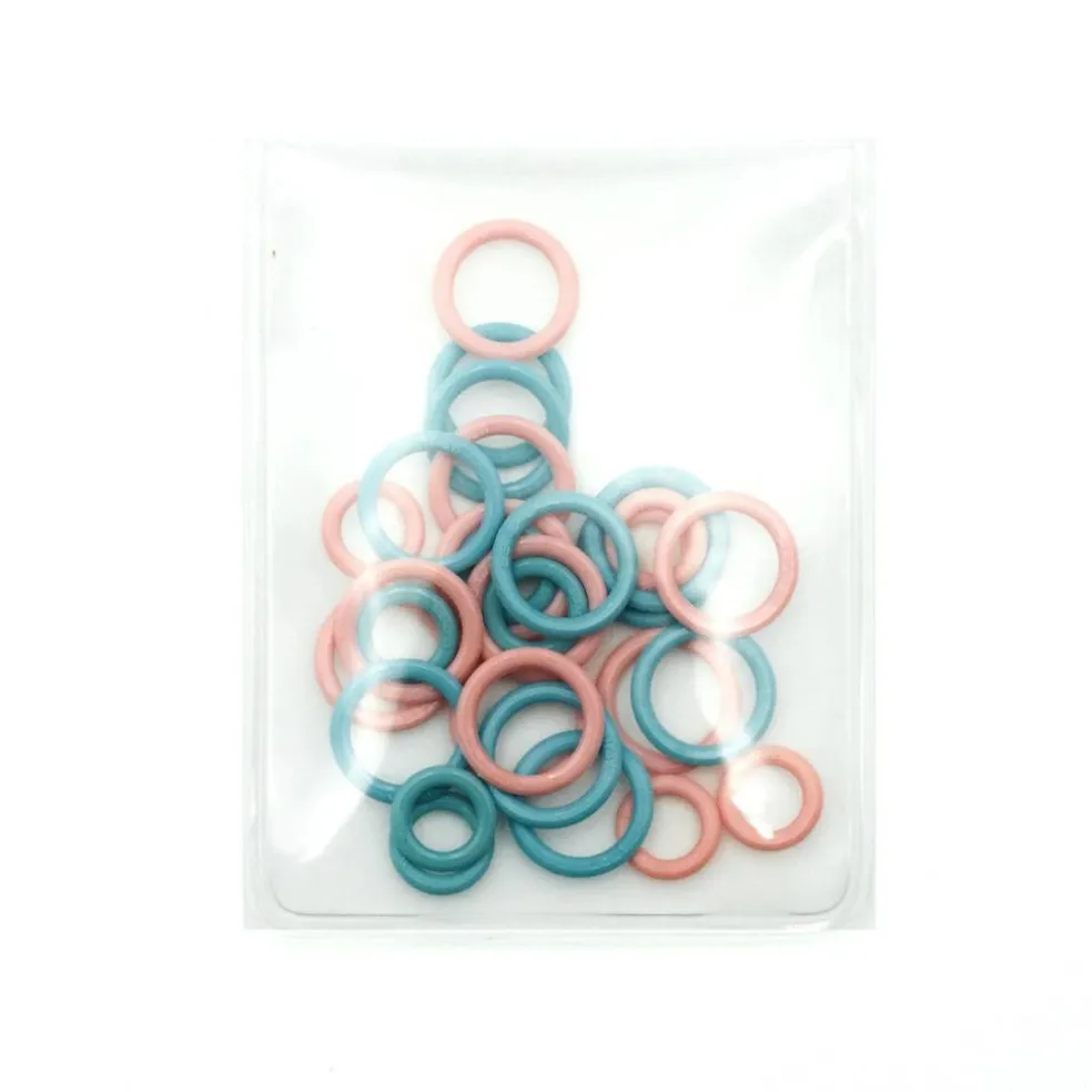 Clover Stitch Ring Markers