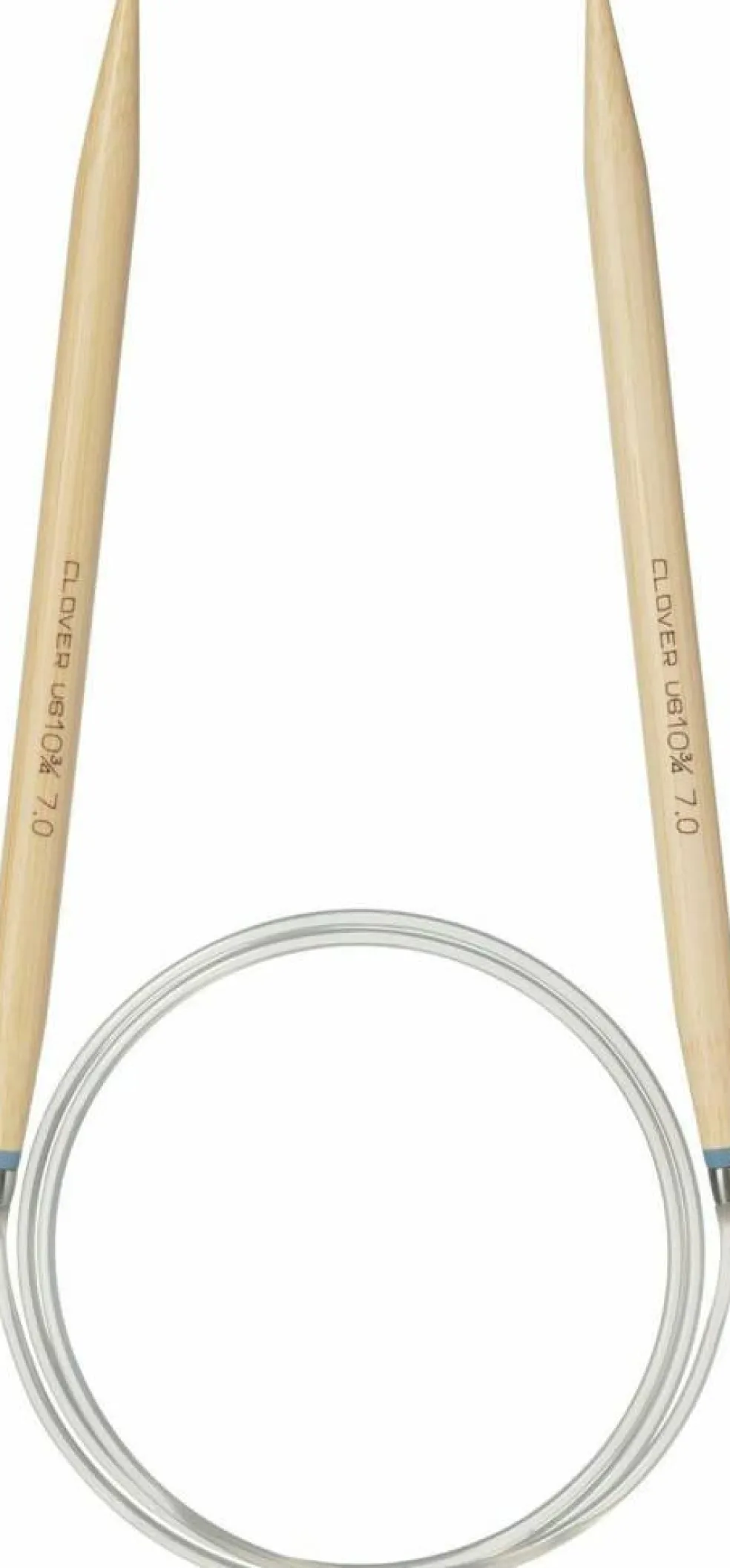 Clover Takumi Pro Bamboo Circular Knitting Needles 32"- US 0-15