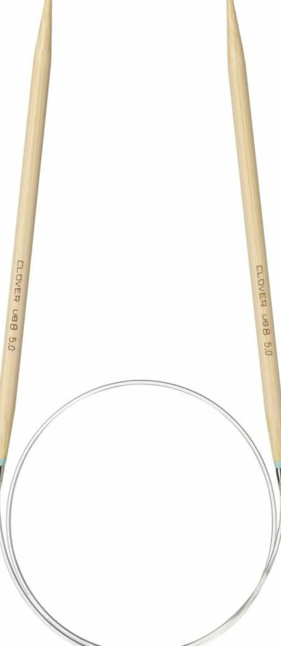 Clover Takumi Pro Bamboo Circular Knitting Needles 24"- US 0-15