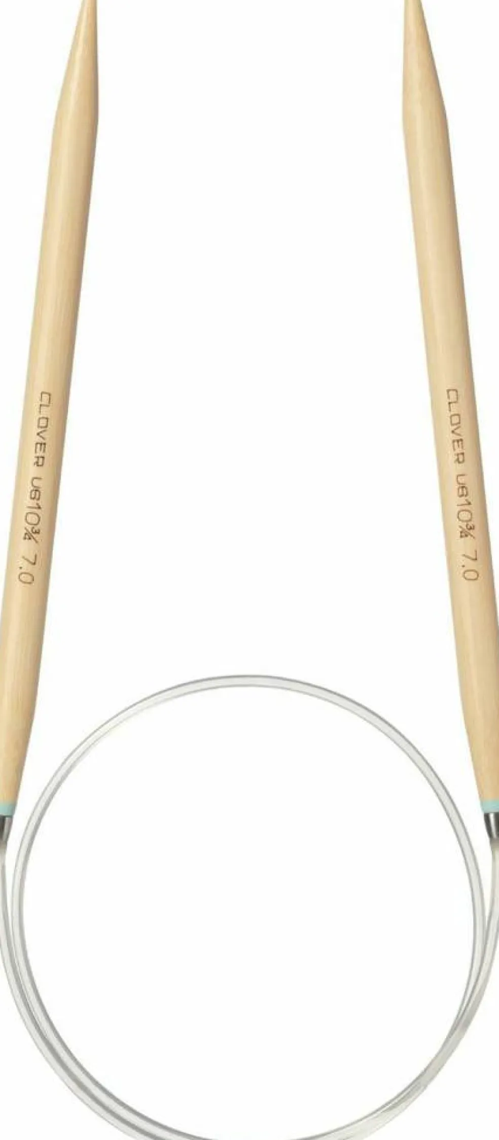 Clover Takumi Pro Bamboo Circular Knitting Needles 24"- US 0-15