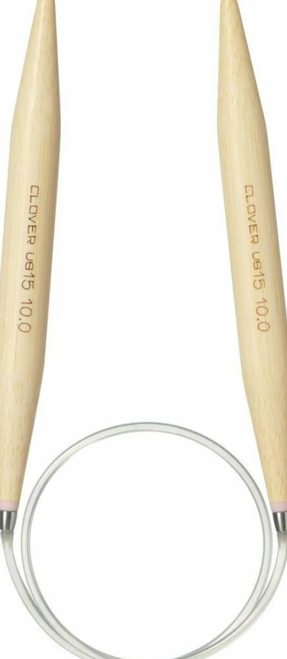 Clover Takumi Pro Bamboo Circular Knitting Needles 16"- US 0-15