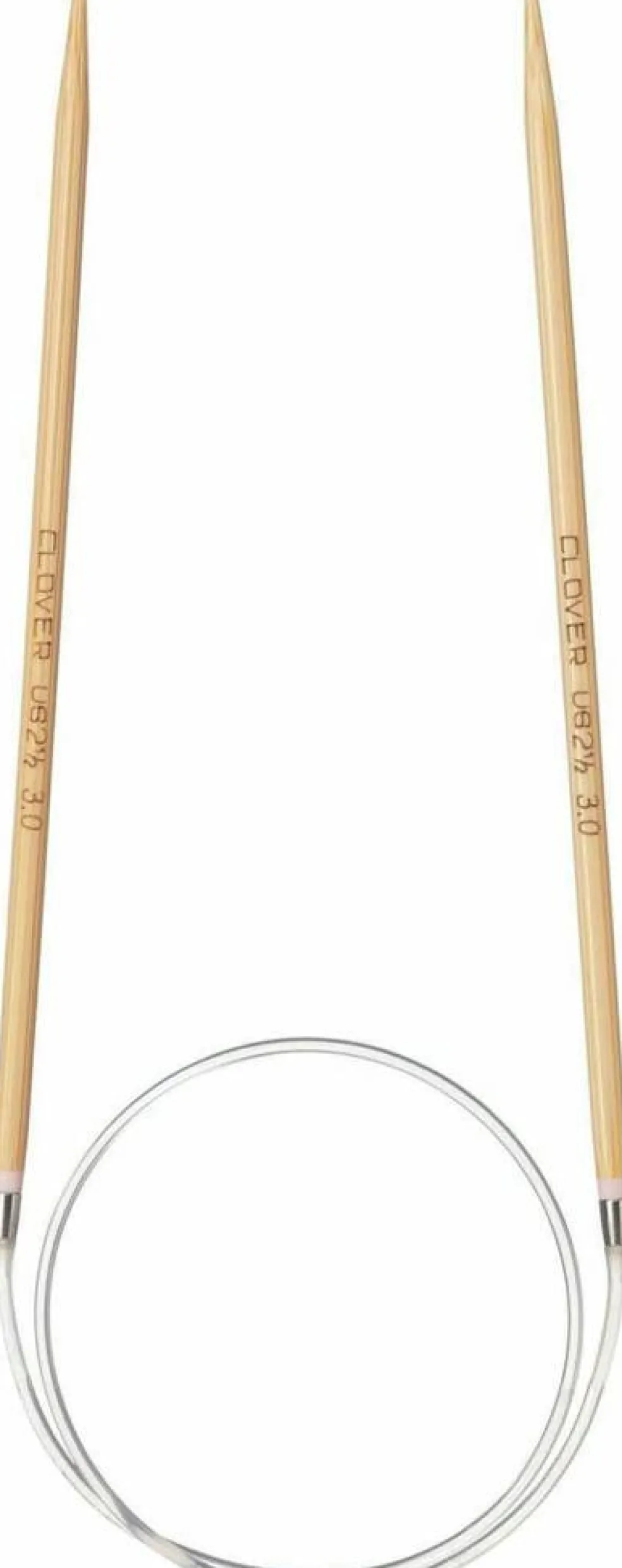 Clover Takumi Pro Bamboo Circular Knitting Needles 16"- US 0-15