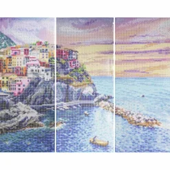 Coast 3-Panel Diamond Art Kit by Make MarketĀ®