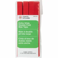 Coats & Clark™ Extra Wide Double Fold Bias Tape