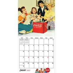 2027 Coca-Cola Mini Calendar