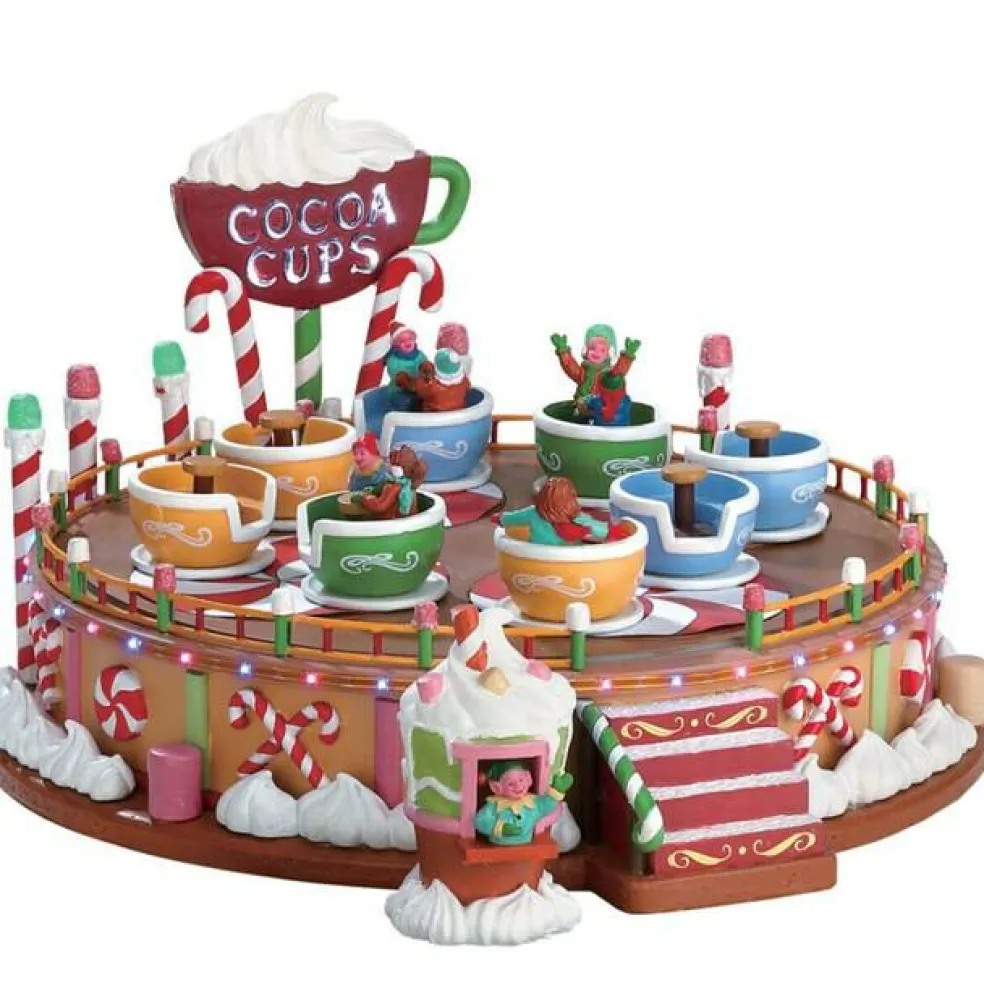 Cocoa Cups - Lemax Sights and Sounds