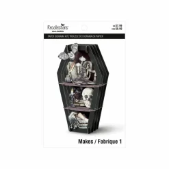 Coffin Shelf Paper Diorama Kit by Recollections™