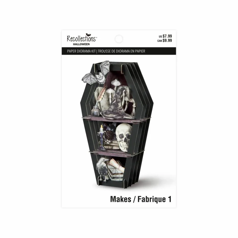 Coffin Shelf Paper Diorama Kit by Recollections™