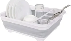 Collapsible Plastic Dish Rack - 3 Colors