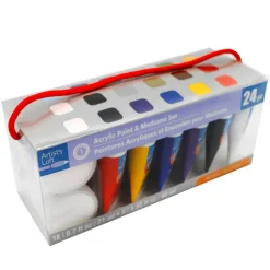 18 Color Acrylic Paint & Mediums Set by Artist's Loft™, 21ml