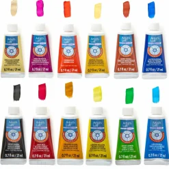 24 Color Acrylic Paint Set by Artist's Loft™, 21ml