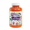Colorations Colorful Vibrant Sand 22 oz Jar, Orange