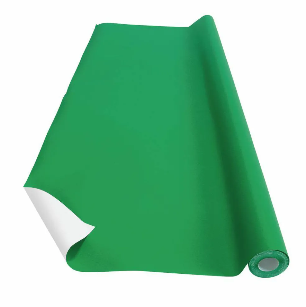 Colorations Prima-Color Fade-Resistant Bulletin Board Paper, Green
