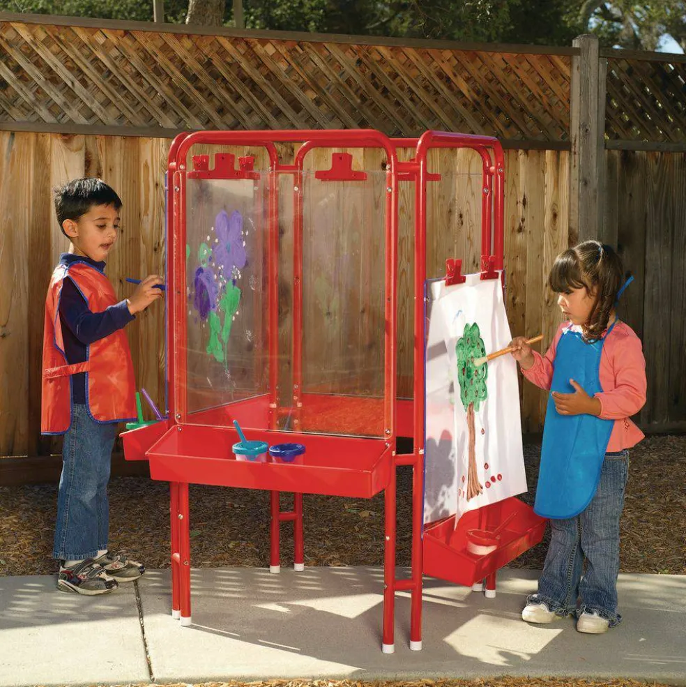 Colorations 4-Way Indoor/Outdoor Acrylic Panel Easel