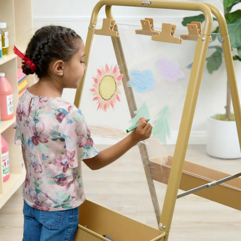Colorations 2-Way Indoor / Outdoor Acrylic Panel Easel