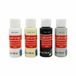 4 Color Basics Acrylic Paint Value Set by Craft SmartĀ®