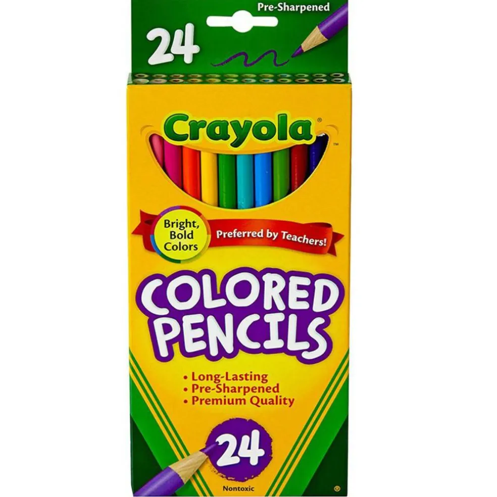Colored Pencils, 24 Colors