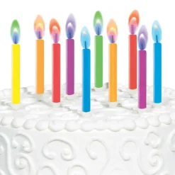 Color Flame Candles by Makery®, 12ct.