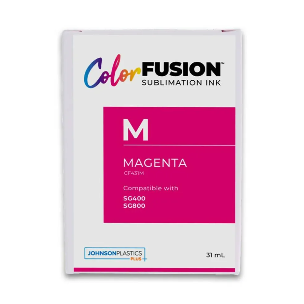 ColorFusion Sublimation Ink Compatible with Sawgrass SG400/SG800 for Dye Sublimation Printing