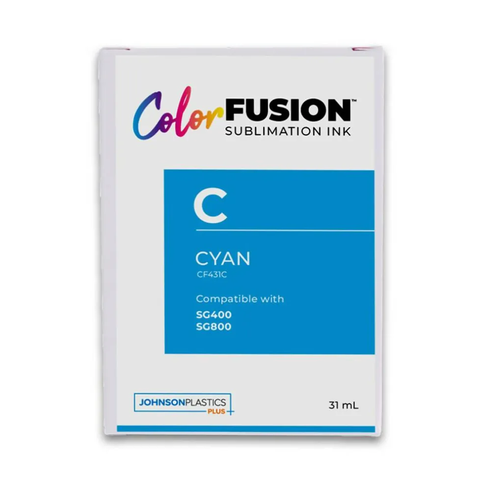 ColorFusion Sublimation Ink Compatible with Sawgrass SG400/SG800 for Dye Sublimation Printing