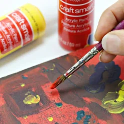 16 Color Matte Acrylic Paint Value Pack by Craft Smart®