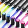 168 Colors Alcohol Markers, Dual-Tips Permanent Art Pen Set 🎨