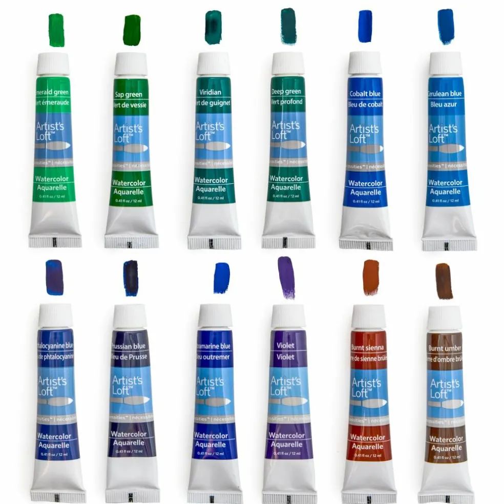 36 Color Watercolor Paint Value Pack by Artist's Loft™ Necessities™