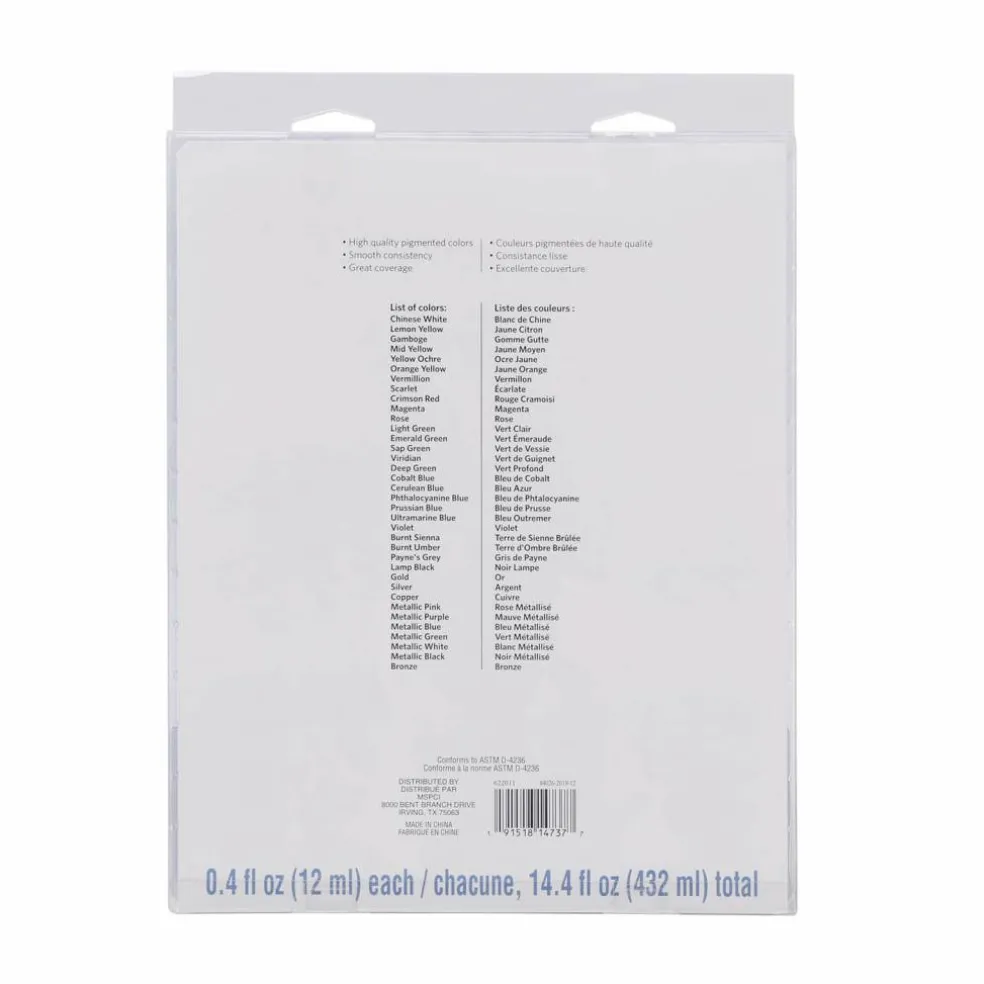 36 Color Watercolor Paint Value Pack by Artist's Loft™ Necessities™