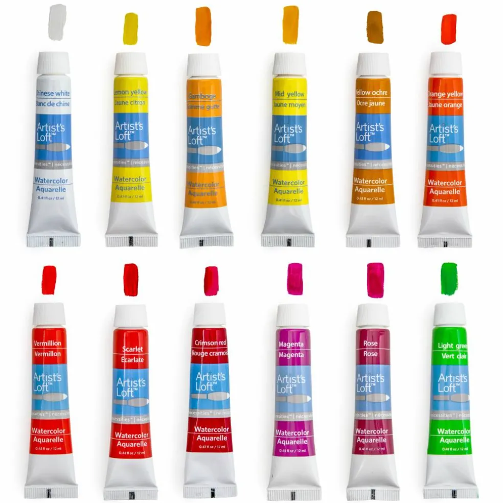 36 Color Watercolor Paint Value Pack by Artist's Loft™ Necessities™