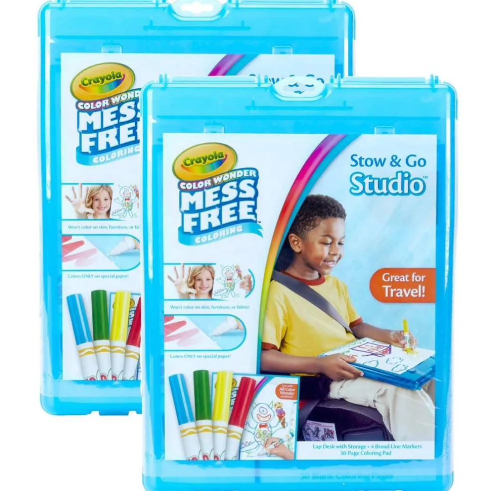 Color Wonder Mess Free Stow & Go Studio™ Travel Kit, 2 Kits