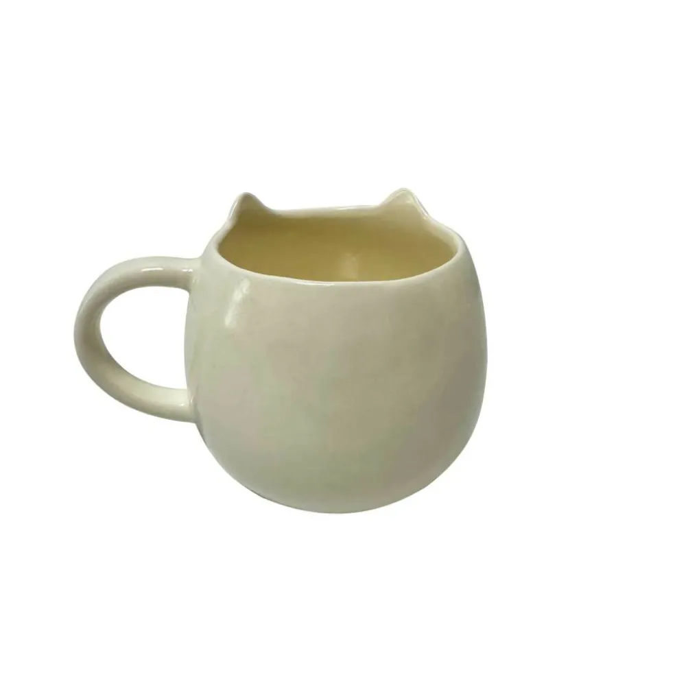 Color Your Own Ceramic Black Cat Mug Kit by Creatology™