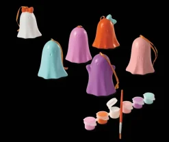 Color Your Own Ceramic Ghost Ornaments Kit by Creatology™
