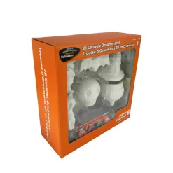 Color Your Own Witchy Ceramic Ornaments Kit by Creatology™
