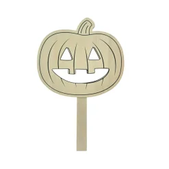 Color Your Own Wood Jack-o'-Lantern Halloween Mask by Creatology™