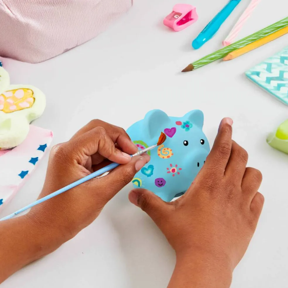 Color Zone® Paint Your Own Piggy Bank