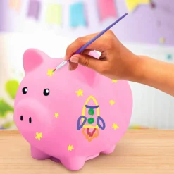 Color Zone® Paint Your Own Piggy Bank