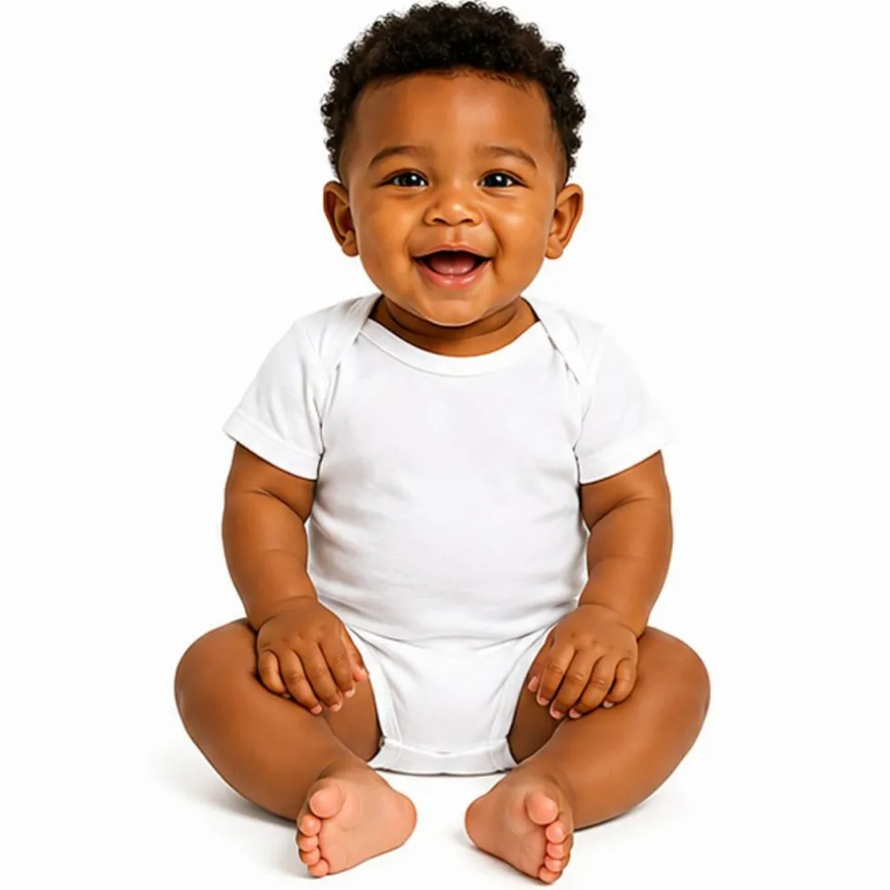 Combed Ring Spun Cotton Infant Fine Jersey Bodysuit