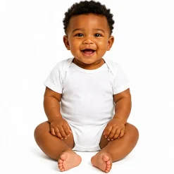 Combed Ring Spun Cotton Infant Fine Jersey Bodysuit