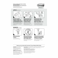 Command™ Clear Medium Wire Hooks