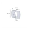 Command 0.15 lbs. Capacity Plastic Decorating Clips Hooks and Strips - Clear (40 Clips and 48 Strips/Pack)