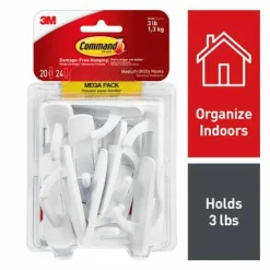 Commandâ„¢ Medium Utility Hook Mega Pack 17001-MPES