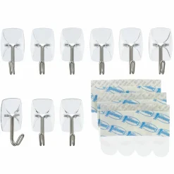 Command™ Small Wire Hooks, Clear