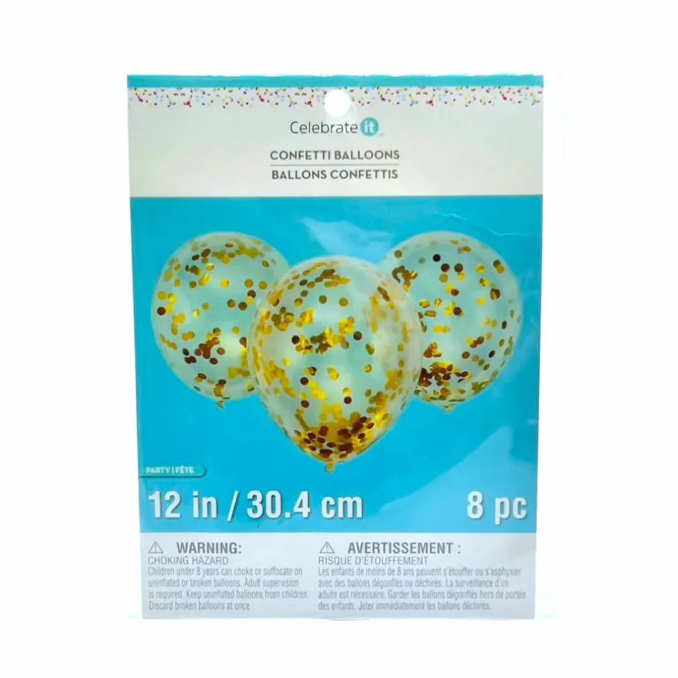 12" Confetti Balloons, 8ct. by Celebrate It™