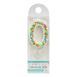 Confetti Number Birthday Candle by Celebrate It™