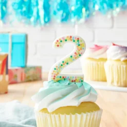 Confetti Number Birthday Candle by Celebrate It™