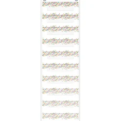 Confetti 10 Pocket File Storage Pocket Chart