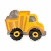 Construction Dump Truck Shaped Party Plate